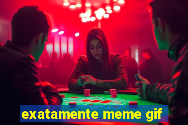 exatamente meme gif